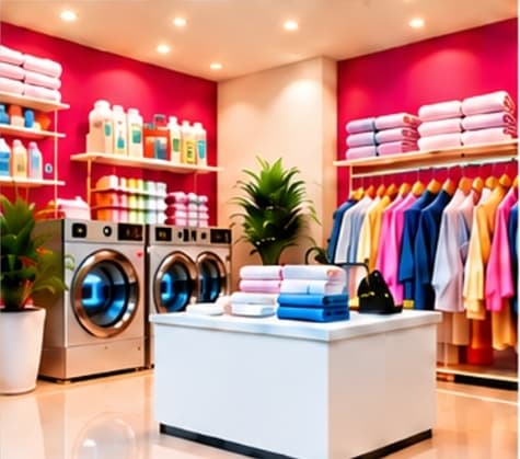 WE YOU modern franchise store interior setup